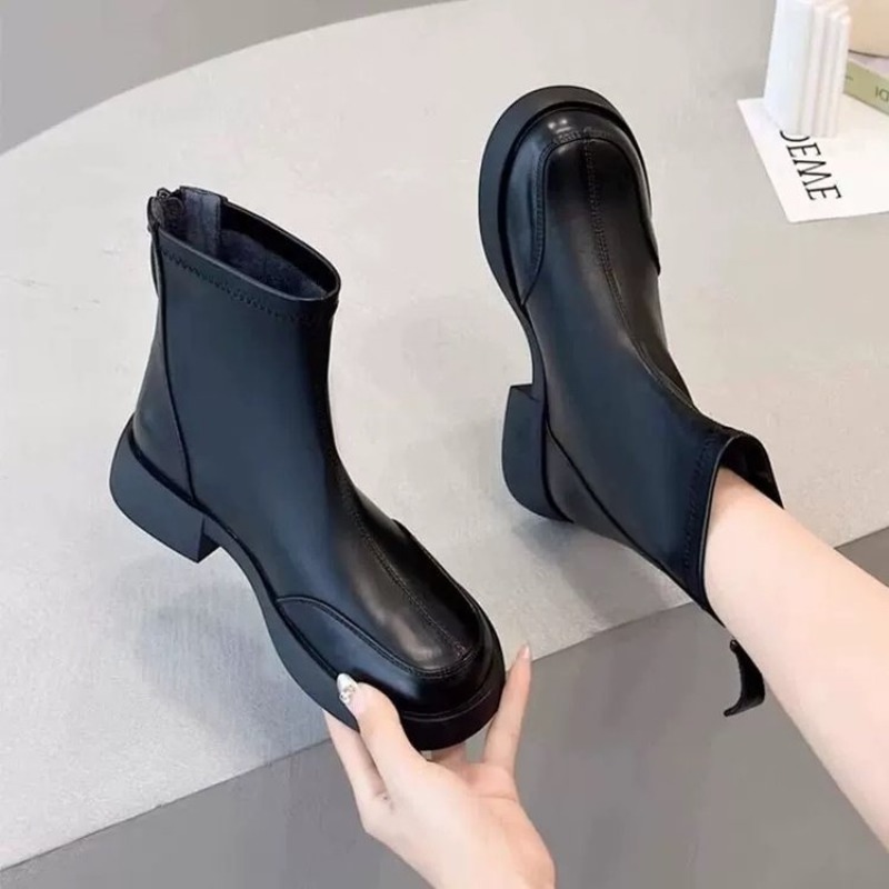 Damen-Stiefeletten mit quadrat – Embroidery Garments Bewertung und Preis