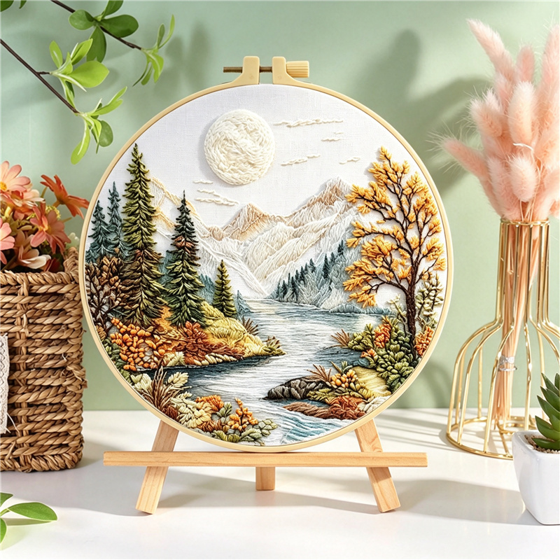 DIY-Handstickerei-Set für Anfä – Embroidery Meaning Bewertung und Preis