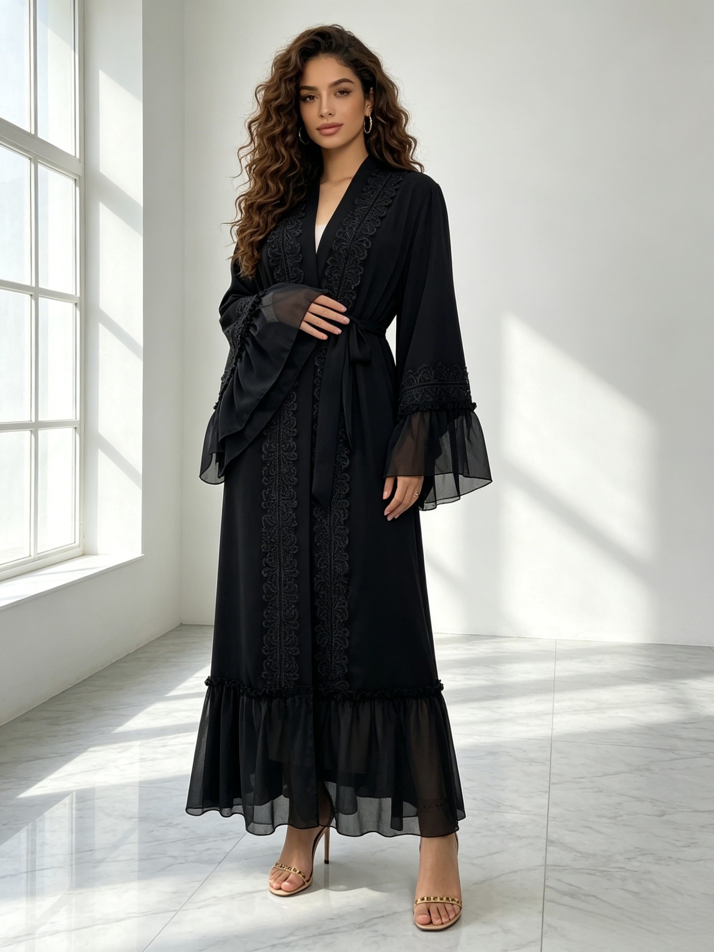 Ramadan Spitzen-Stickerei Offe – Embroidery Kebaya Bewertung und Preis
