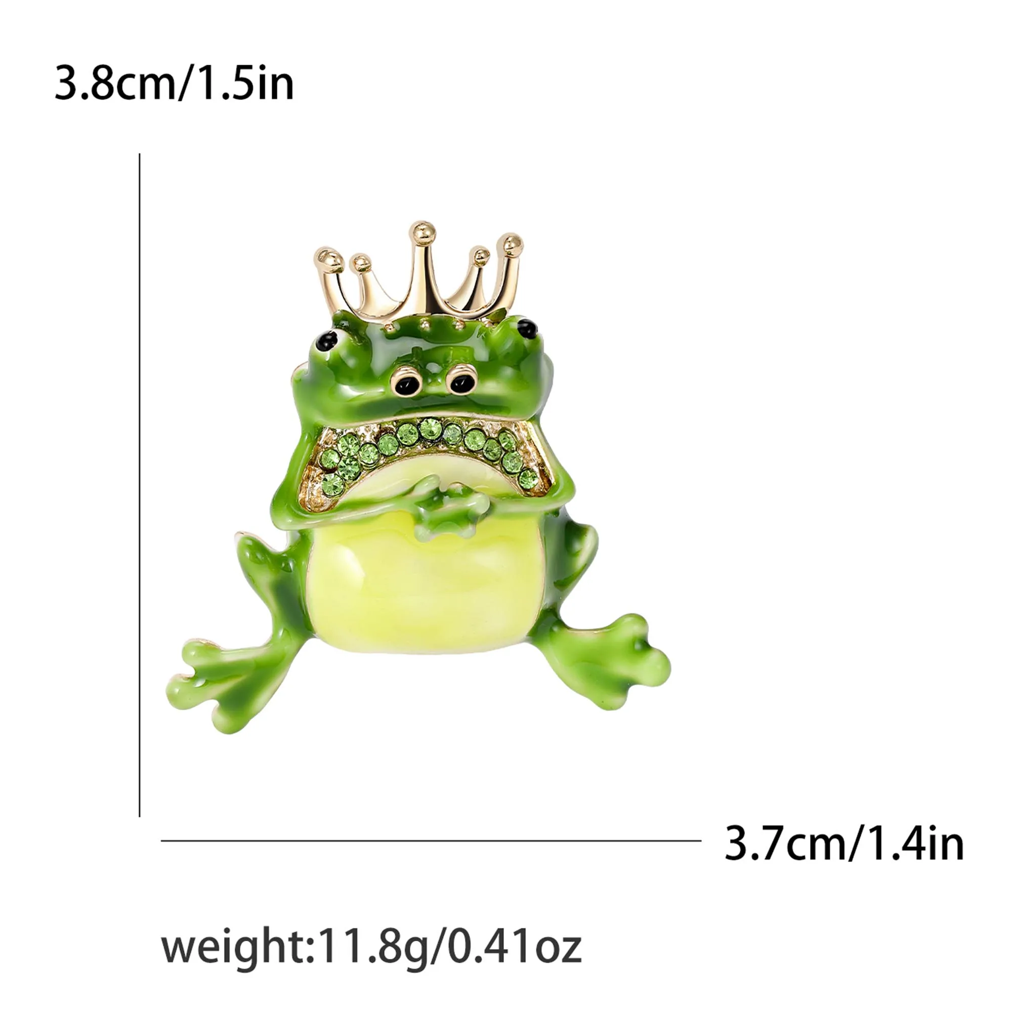 Emaille-Frosch-Brosche für Dam – Embroidery Bali Bewertung und Preis