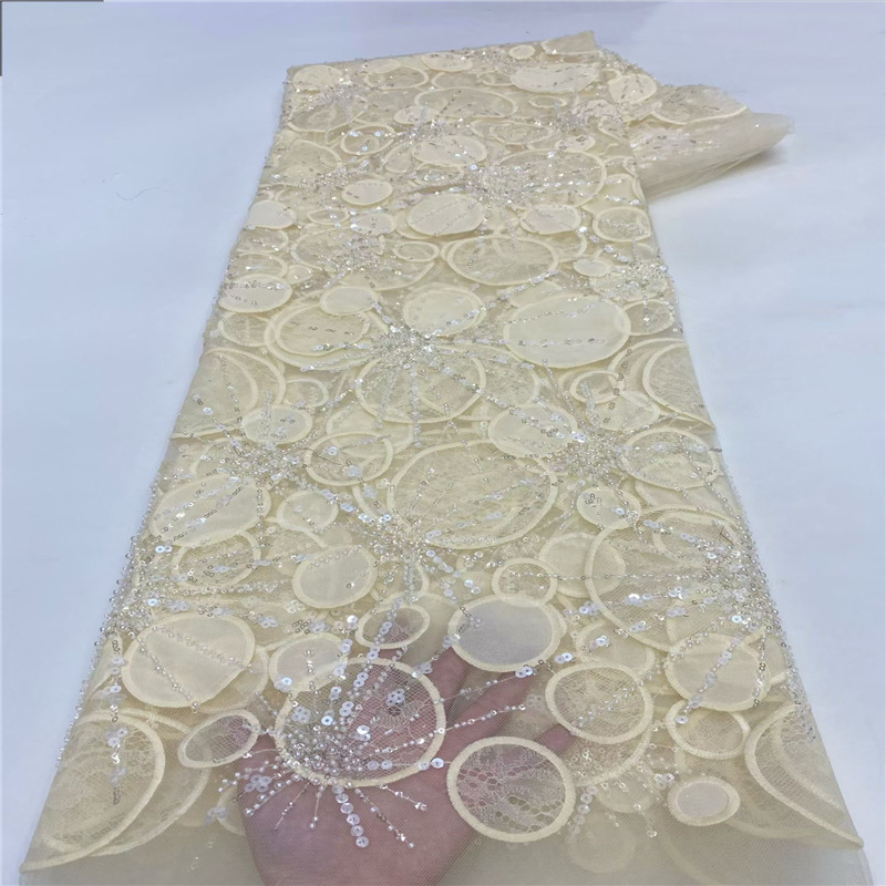 Luxuriöser afrikanischer Paill – Embroidery Yellow Dress Bewertung und Preis