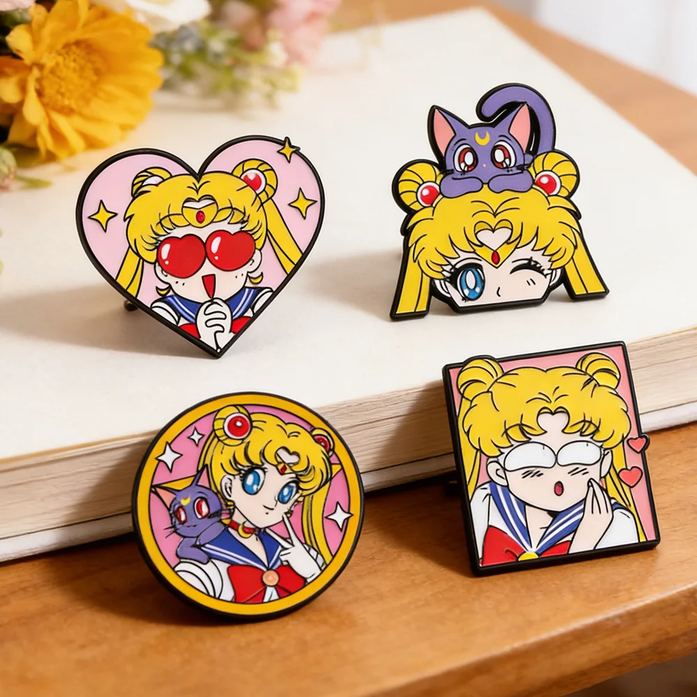 4 Stück Sailor Moon Herzförmig – Embroidery Reddit Bewertung und Preis