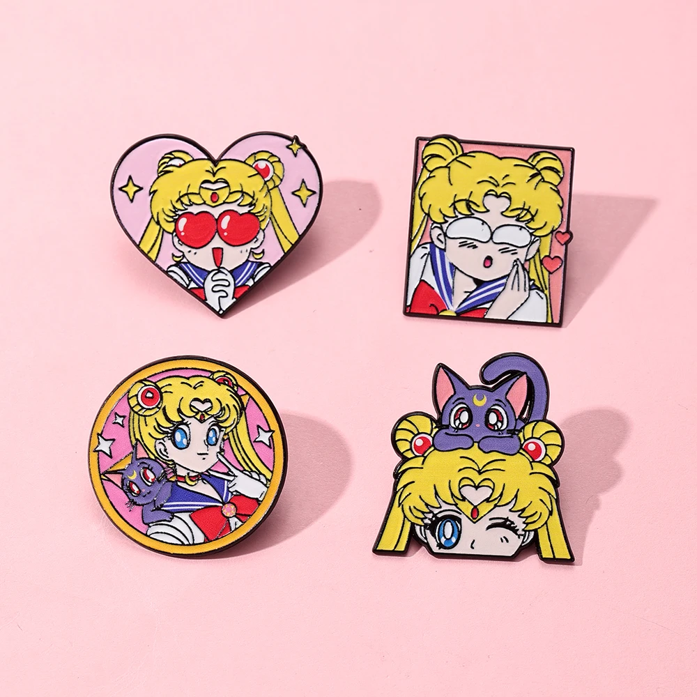 4 Stück Sailor Moon Herzförmig – Embroidery Reddit Bewertung und Preis